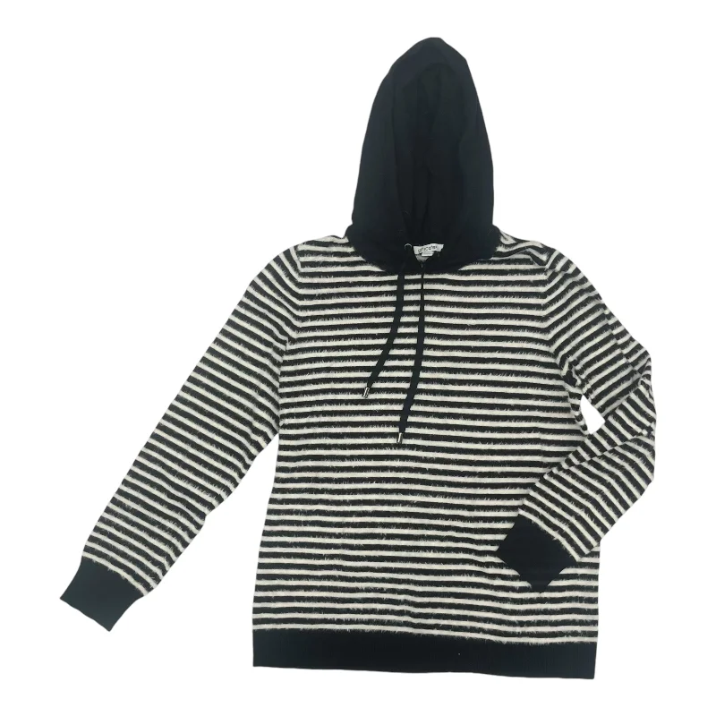 Act Now Sweater By Chicos In Black & White, Size:M