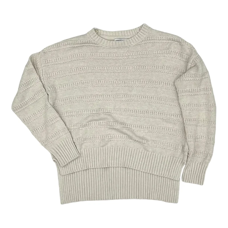 Sneak Peek Sale Sweater By Cupcakes And Cashmere In Cream, Size:L