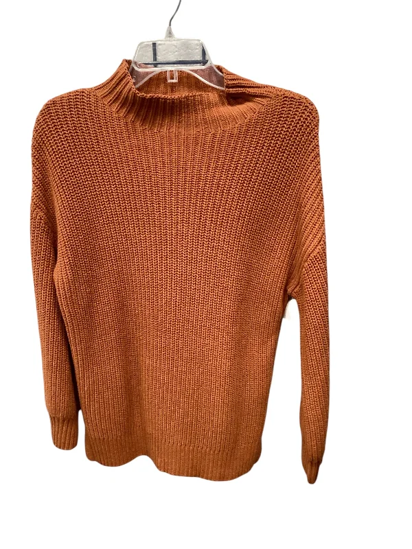 Amazing Deals Sweater By Cupcakes And Cashmere In Orange, Size: Xs