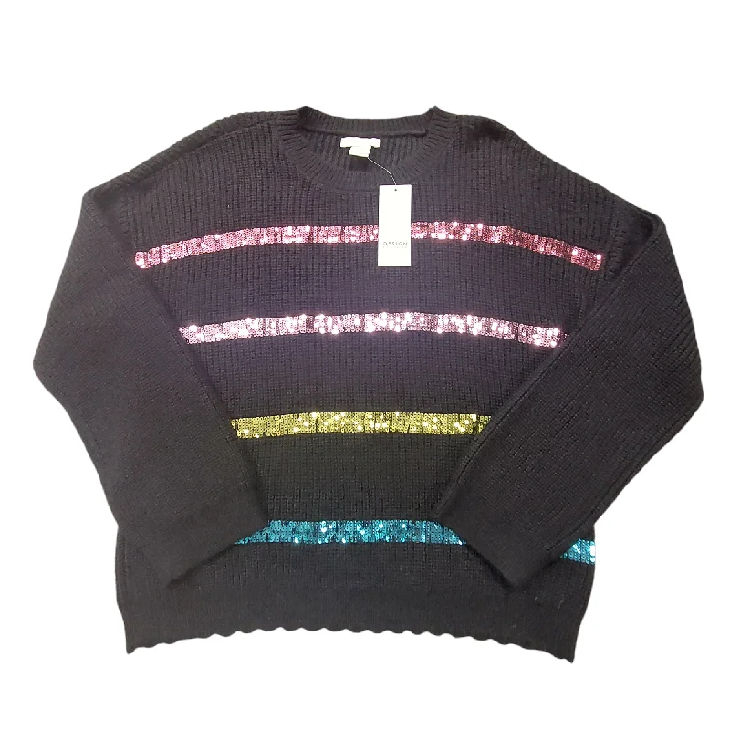 Seasonal Clearance Sweater By Design History In Black, Size: Xl
