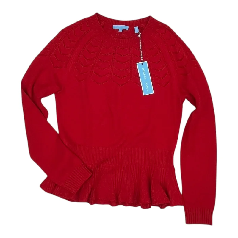 Super Bargain Sweater By Draper James In Red, Size:M