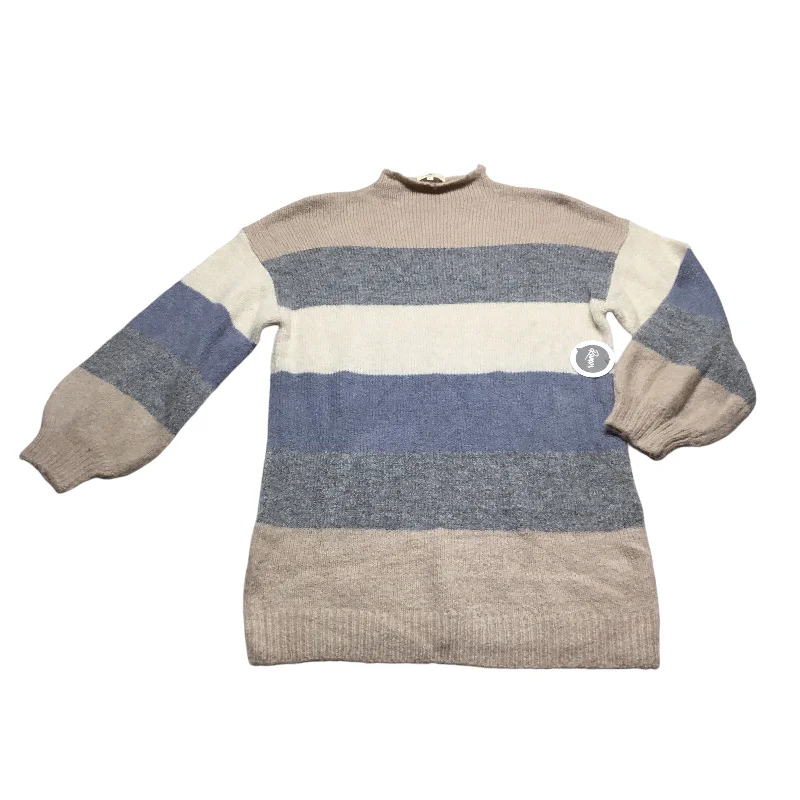 Daily Deals Sweater By Entro In Grey & Pink, Size: L