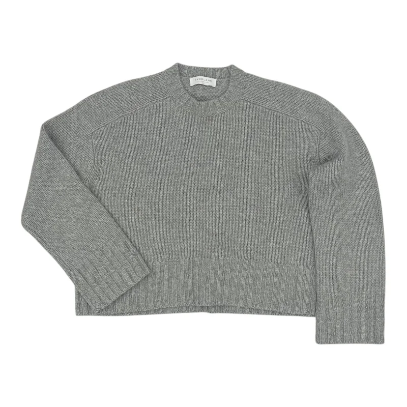 Deep Discounts Sweater By Everlane In Grey, Size:Xs
