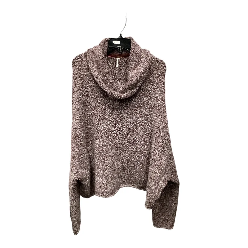 Can't Miss Sweater By Free People In Purple, Size: M