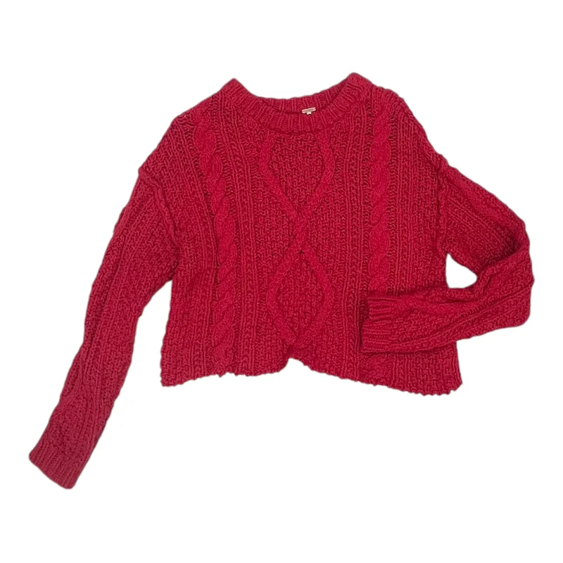 Big Discounts Sweater By Free People In Red, Size:M