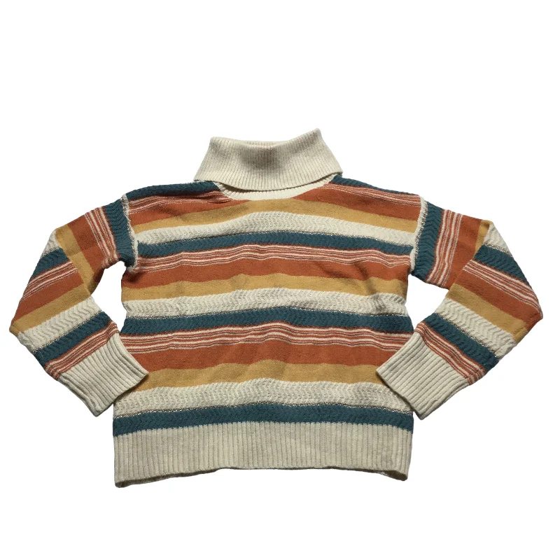 Low Prices Sweater By Hem & Thread In Striped Pattern, Size: M