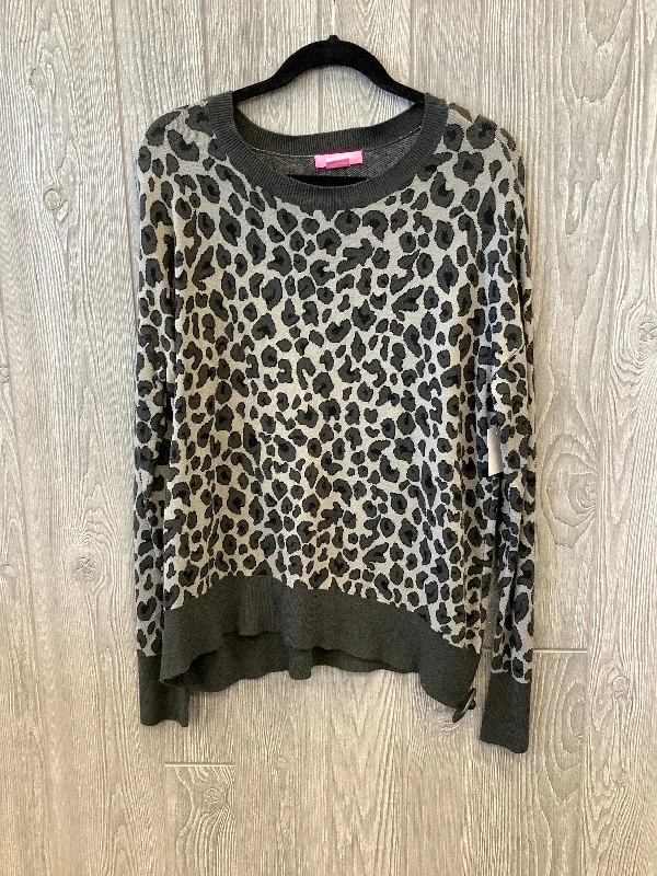 YEAR-End Clearance Sweater By Isaac Mizrahi Live Qvc In Grey, Size: Xl