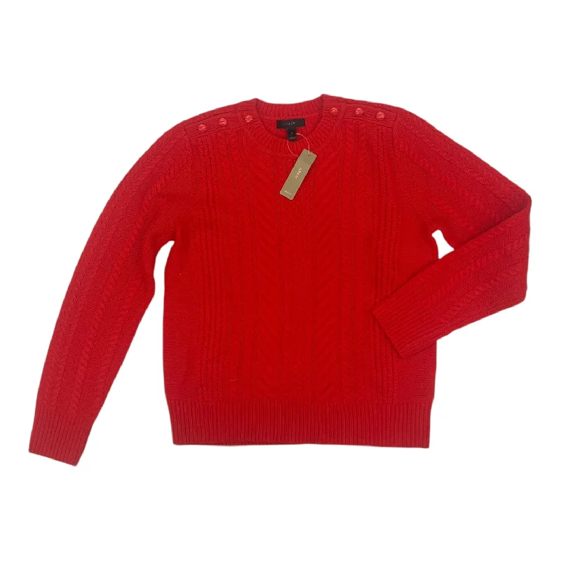Price Blitz Sweater By J. Crew In Red, Size:M