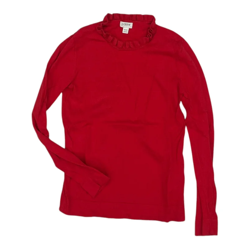 Epic Deals Sweater By J. Crew In Red, Size:Xxs