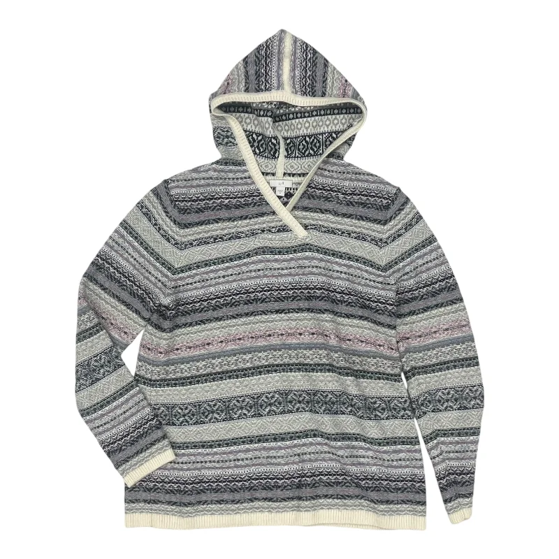Reduced Prices Sweater By J. Jill In Grey & Purple, Size:M
