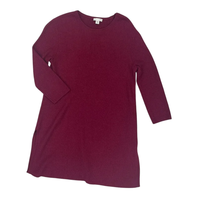 Deal Dash Sweater By J. Jill In Maroon, Size:Xsp