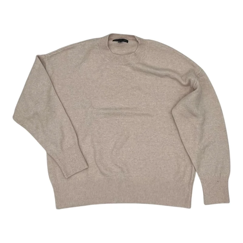 Lowest Price Sweater By Joan Vass In Pink, Size:Xl