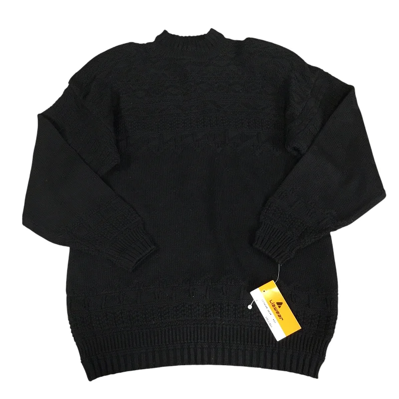 Sweater By Liz Claiborne In Black, Size: M