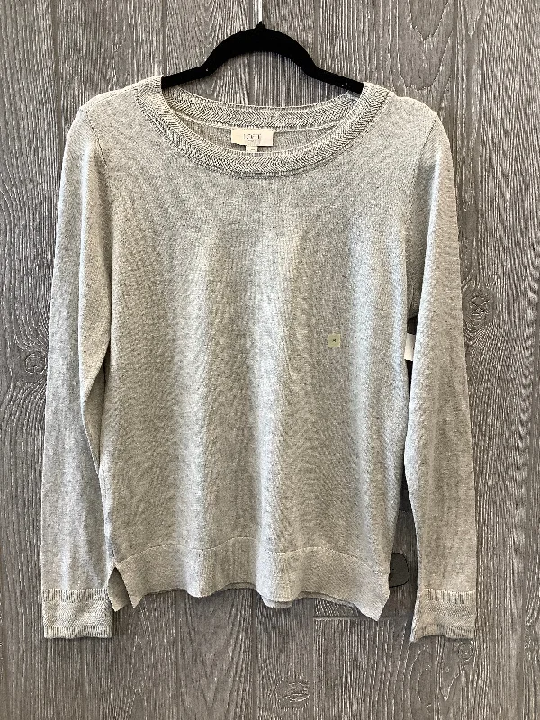 Bonus Savings Sweater By Loft In Grey, Size: M