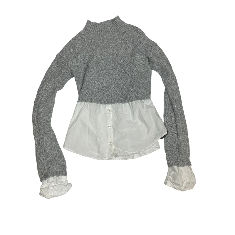 Super Bargain Sweater By Maeve In Grey, Size: M