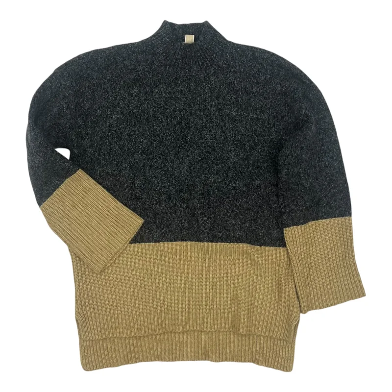 Deep Discounts Sweater By Michael By Michael Kors In Brown & Grey, Size:M