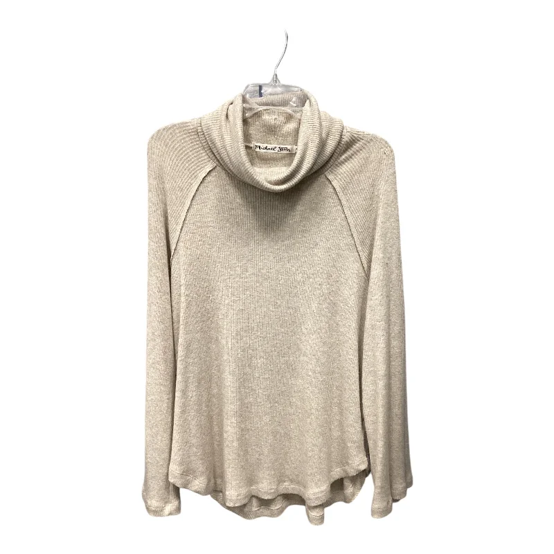 Act Fast Sweater By Michael Stars In Beige, Size: M