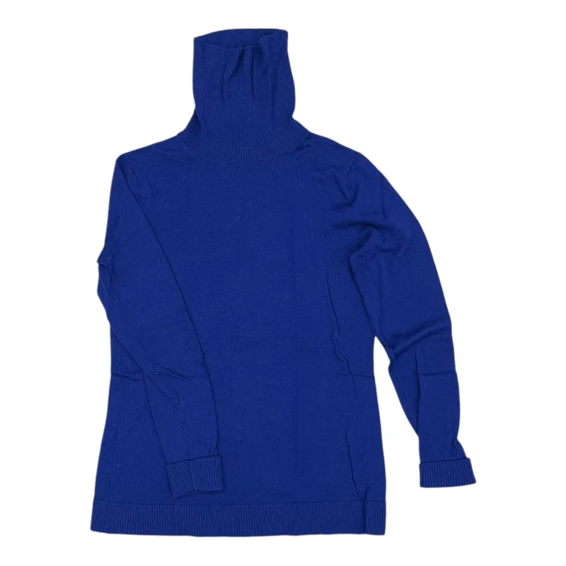 Stock Clearance Sweater By Pendleton In Blue, Size:M