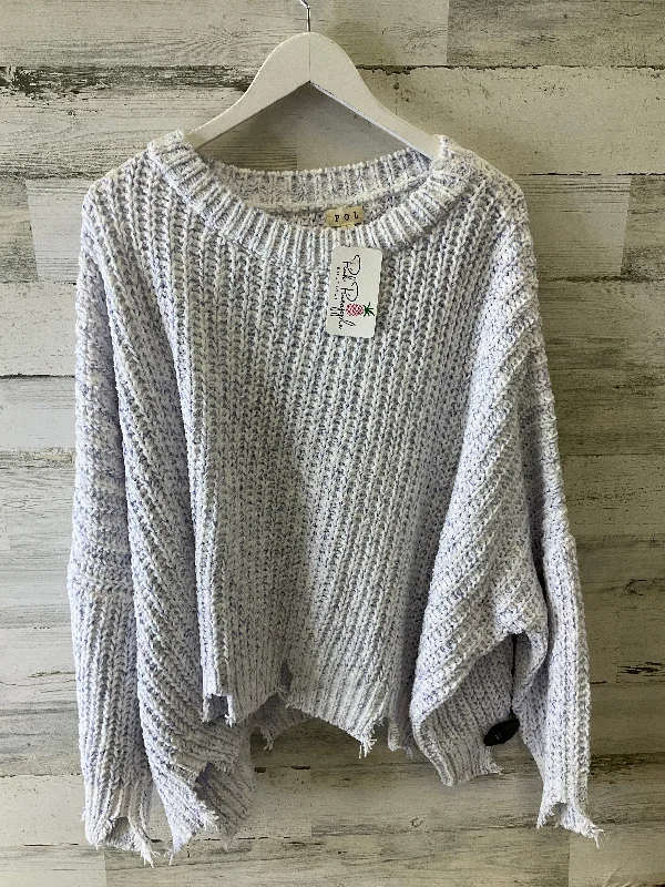 Get It Before It’s Gone Sweater By Pol In Purple, Size: L