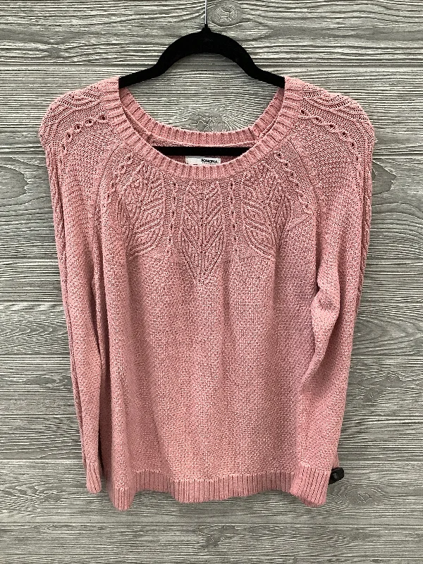 Crazy Deals Sweater By Sonoma In Pink, Size: Xxl