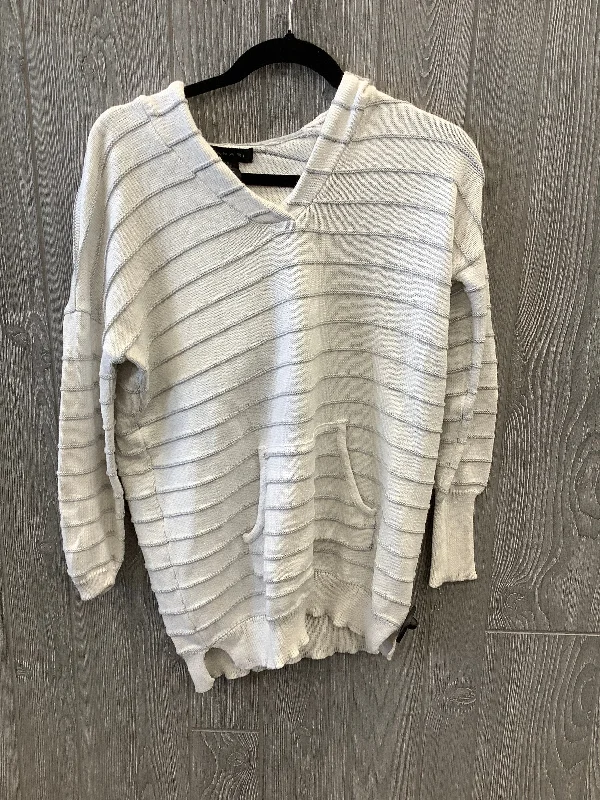 Early Access Sweater By Tahari By Arthur Levine In White, Size: M