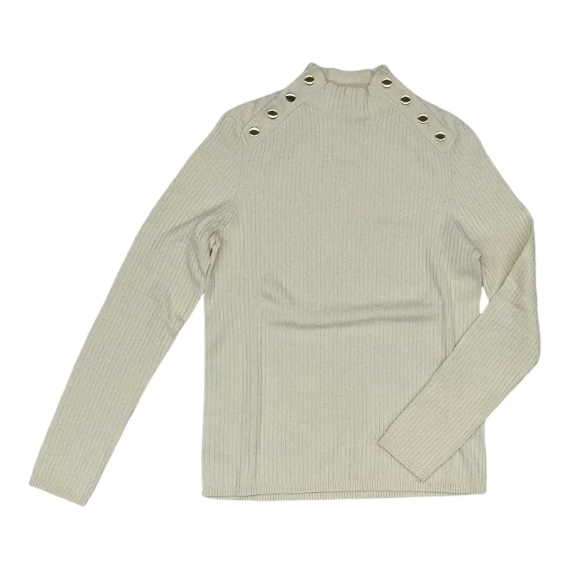 Take Advantage Sweater By Talbots In Cream, Size:S