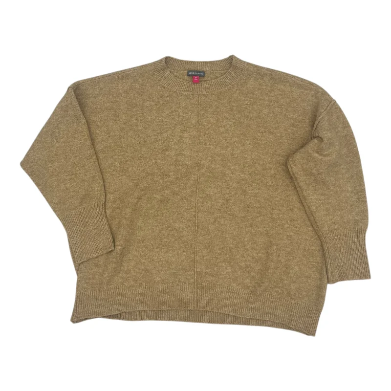 Midnight Sale Sweater By Vince Camuto In Brown, Size:1X