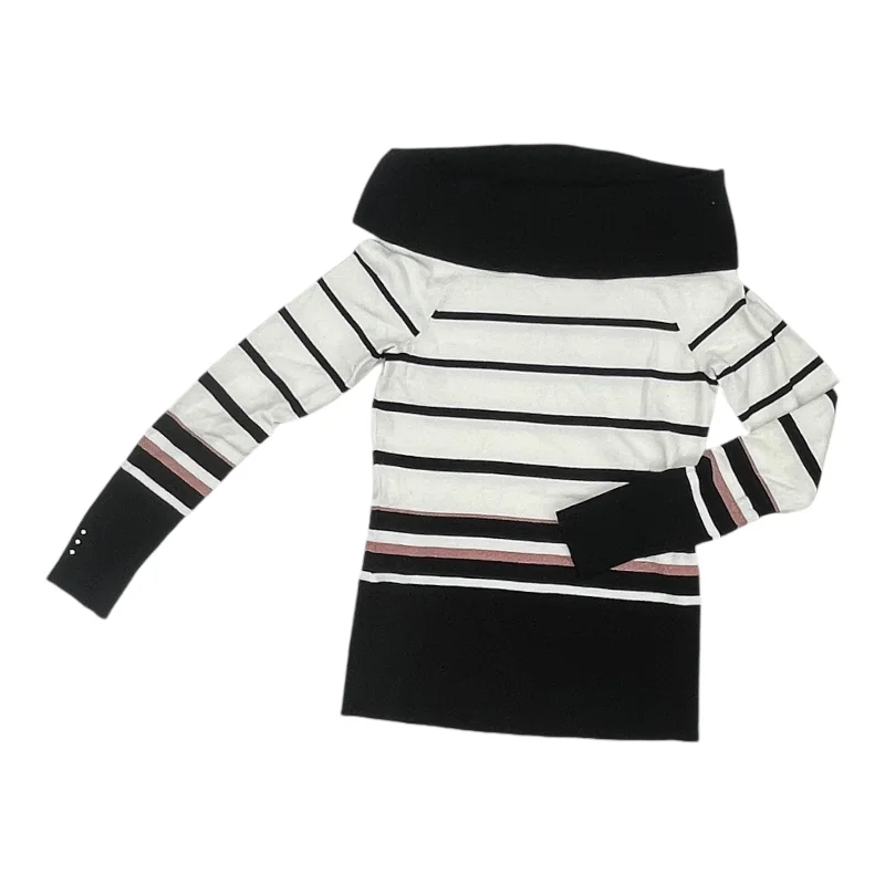 Major Savings Sweater By White House Black Market In Black & White, Size:Xs