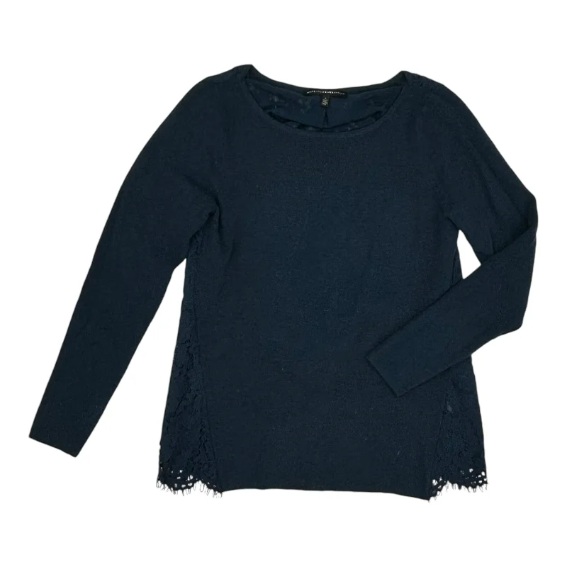 Holiday Sale Sweater By White House Black Market In Teal, Size:L