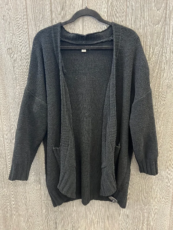 Price Fest Sweater Cardigan By American Eagle In Black, Size: Xs