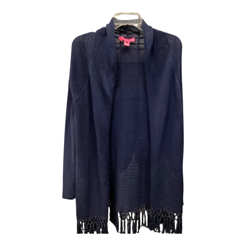 Lowest Price Sweater Cardigan By Lilly Pulitzer In Navy, Size: M