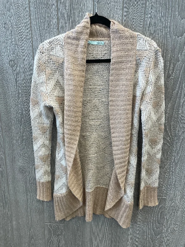 Final Sale Sweater Cardigan By Maurices In Tan, Size: S