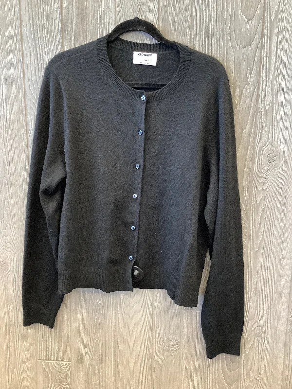Price Cut Sweater Cardigan By Old Navy In Black, Size: Xl