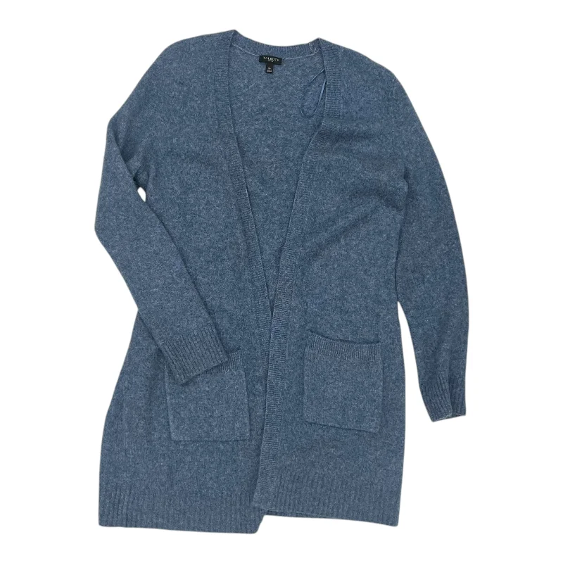 Fantastic Offers Sweater Cardigan By Talbots In Blue, Size:Sp