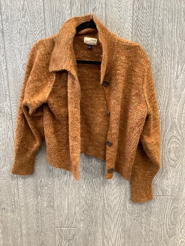 Price Reduction Sweater Cardigan By Universal Thread In Brown, Size: Xl