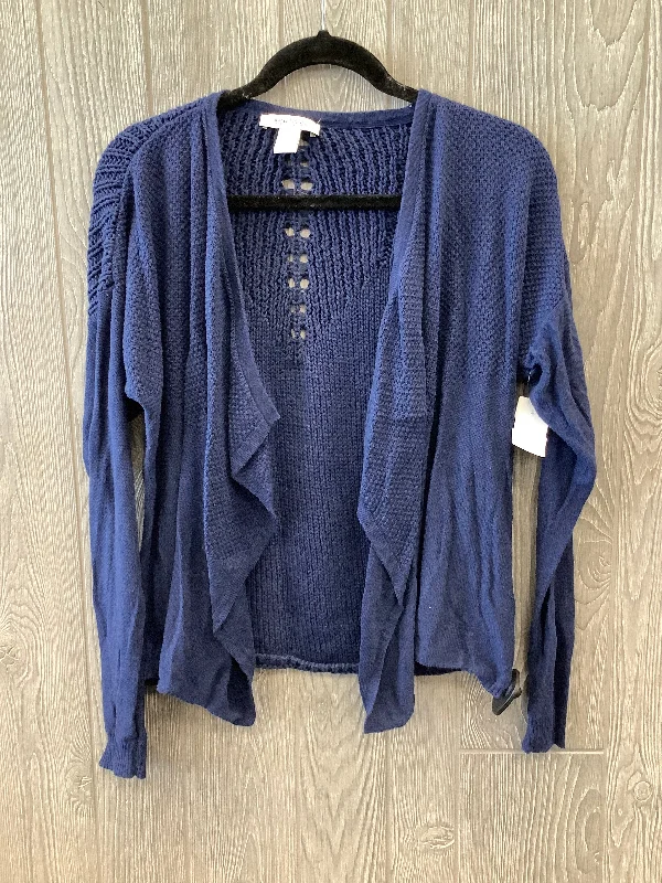 Deal of the Day Sweater Cardigan By White House Black Market In Navy, Size: M