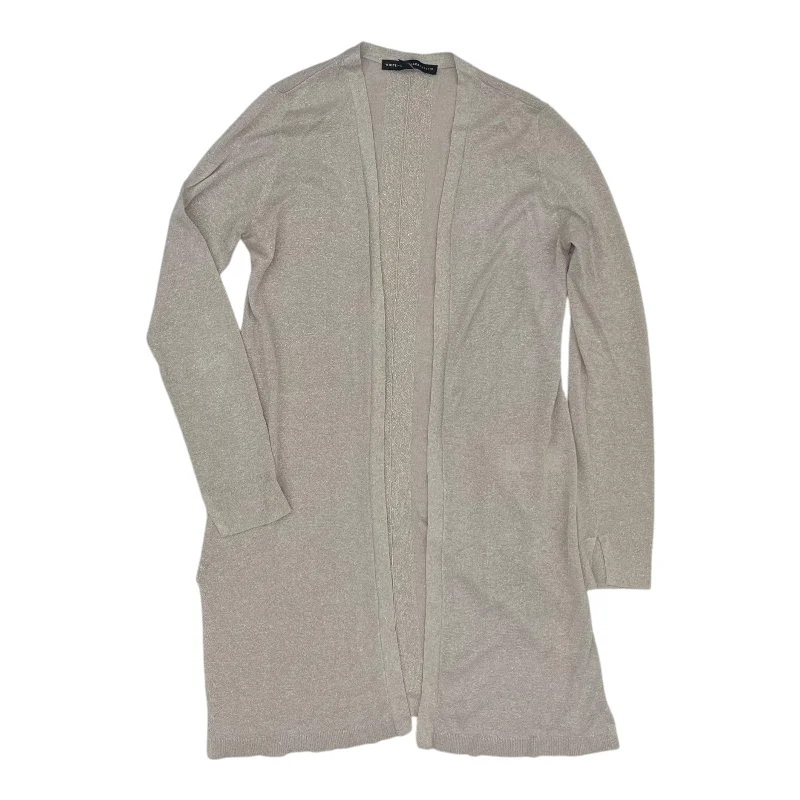 Special Price Sweater Cardigan By White House Black Market In Tan, Size:Xs