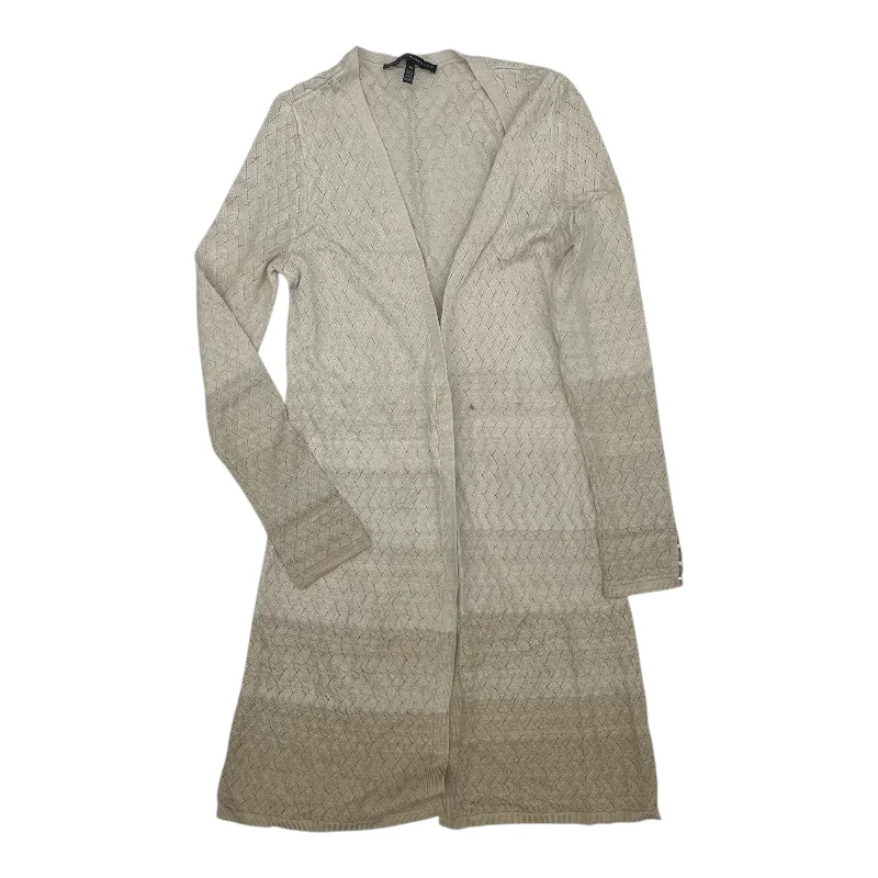 Unmissable Offer Sweater Cardigan By White House Black Market In Tan, Size:Xs