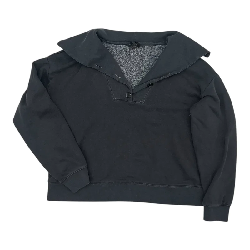 Special Discount Sweatshirt Collar By Banana Republic In Grey, Size:M