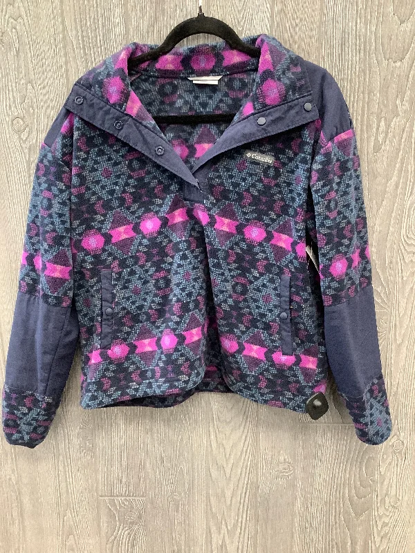 Price Meltdown Sweatshirt Collar By Columbia In Navy, Size: L
