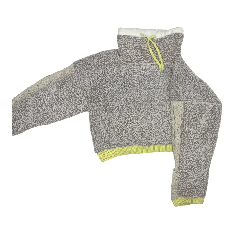 Super Savings Sweatshirt Collar By Free People In Tan, Size:L