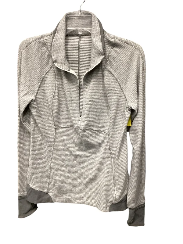 Act Fast Sweatshirt Collar By Lululemon In Grey, Size: 10