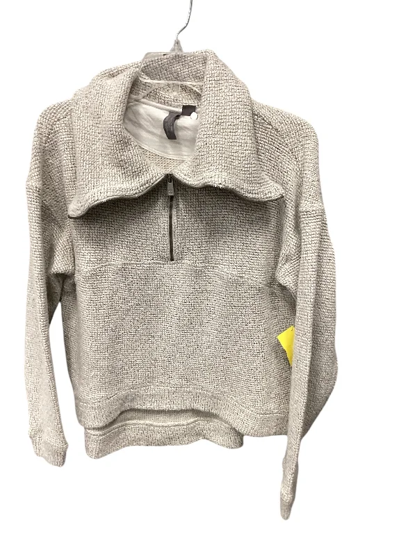 Now or Never Sweatshirt Collar By Sweaty Betty In Grey, Size: Xs