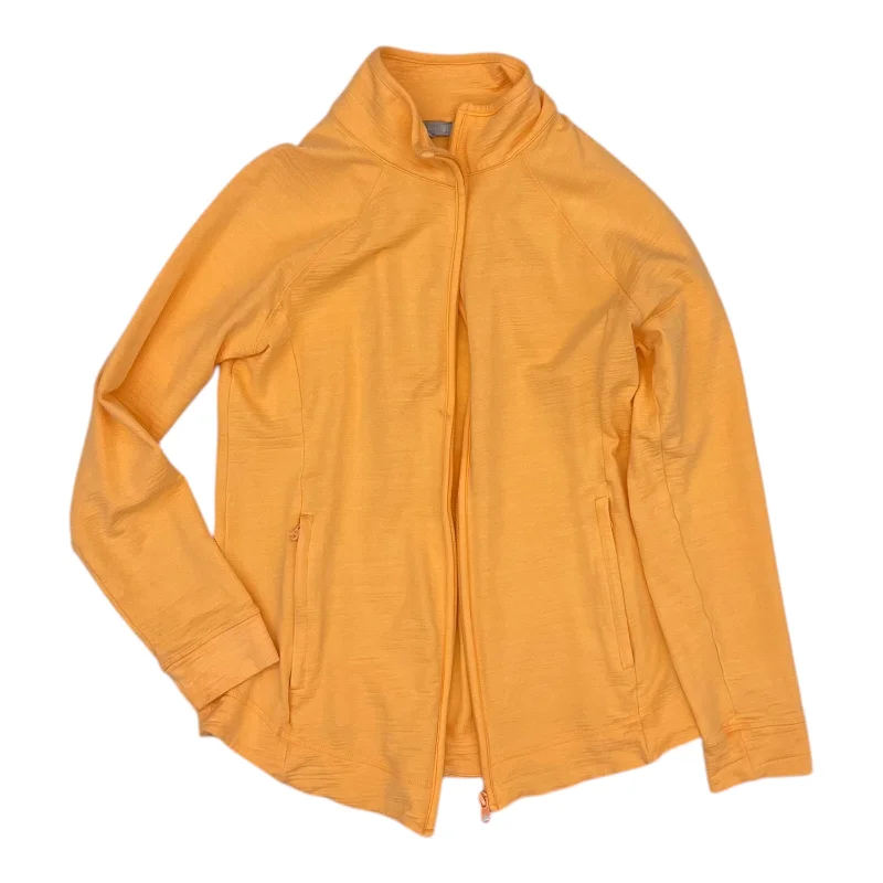 Sale Event Sweatshirt Collar By Talbots In Orange, Size:S