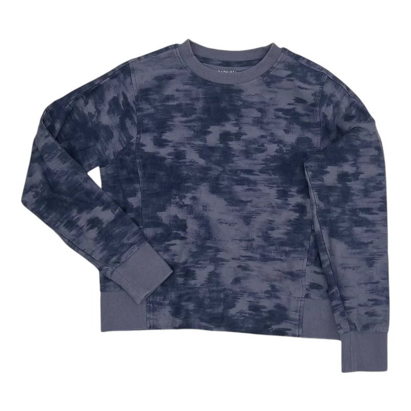 Savings Galore Sweatshirt Crewneck By Athleta In Blue, Size:Xs