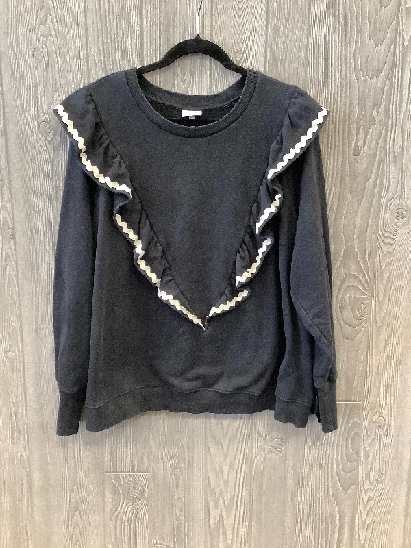 New Markdowns Sweatshirt Crewneck By The Get In Black, Size: 2x