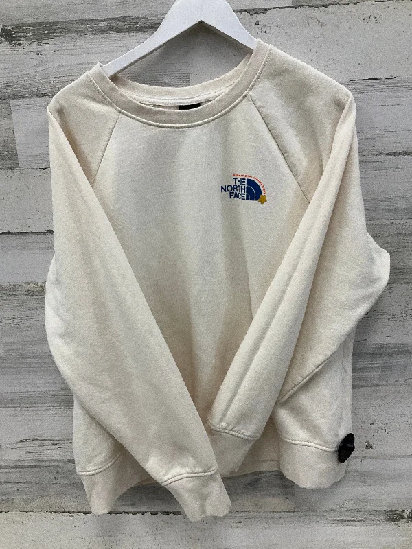 Price Drop Sweatshirt Crewneck By The North Face In Cream, Size: 1x