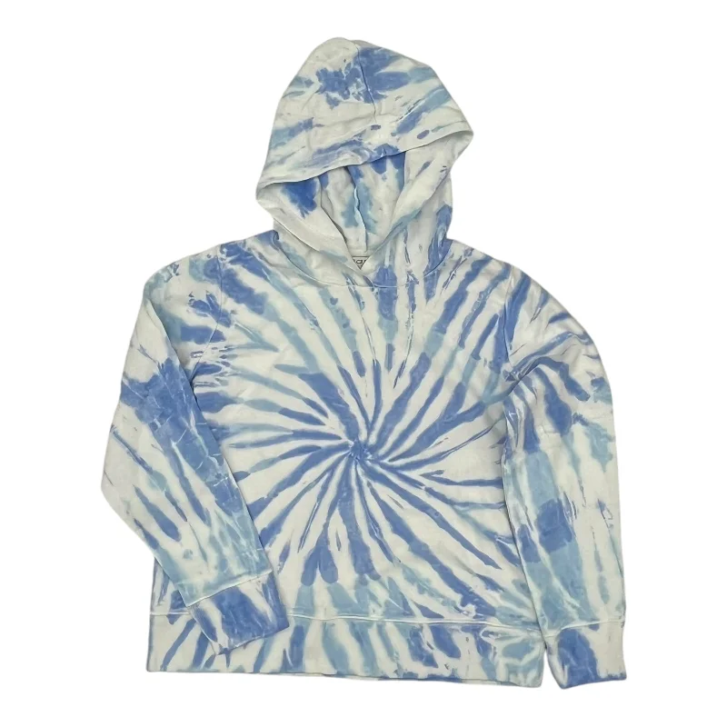 Shop and Save Sweatshirt Hoodie By J. Crew In Blue & White, Size:S