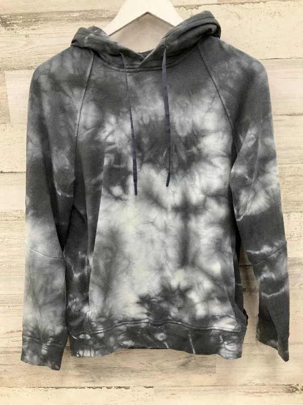 Discount Days Sweatshirt Hoodie By Lululemon In Grey & White, Size: S