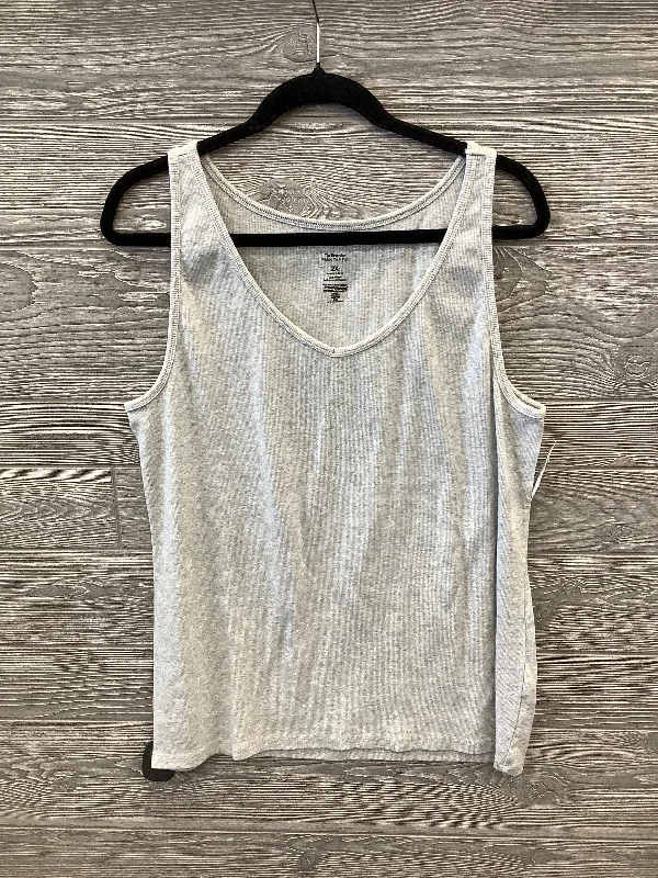 Sale Event Tank Top By Sonoma In Grey, Size: 2x